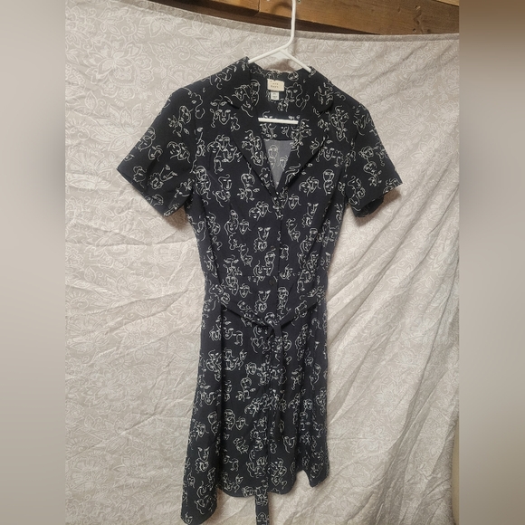 Funky face dress with pockets xs - Picture 3 of 8